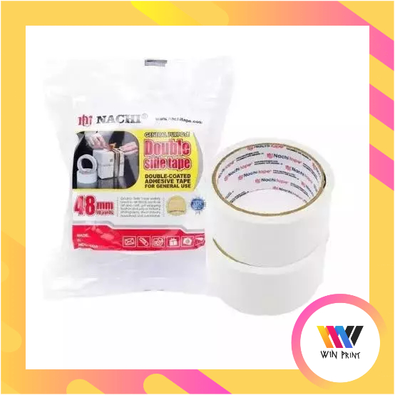 

Solasi Nachi Double Tape 48mm / Solasi Nachi Dua Sisi ukuran 48mm