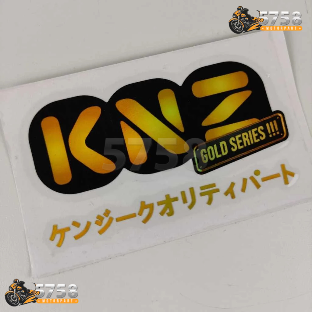 

STIKER KNZ GOLD (5758)