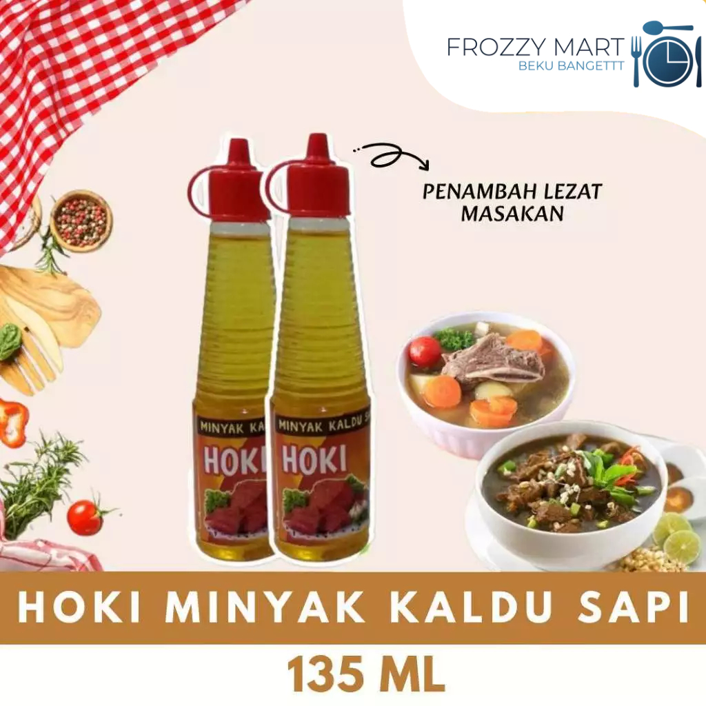 

HOKI Minyak Kaldu Sapi 135ml – Penambah Rasa Masakan Lebih Gurih & Lezat