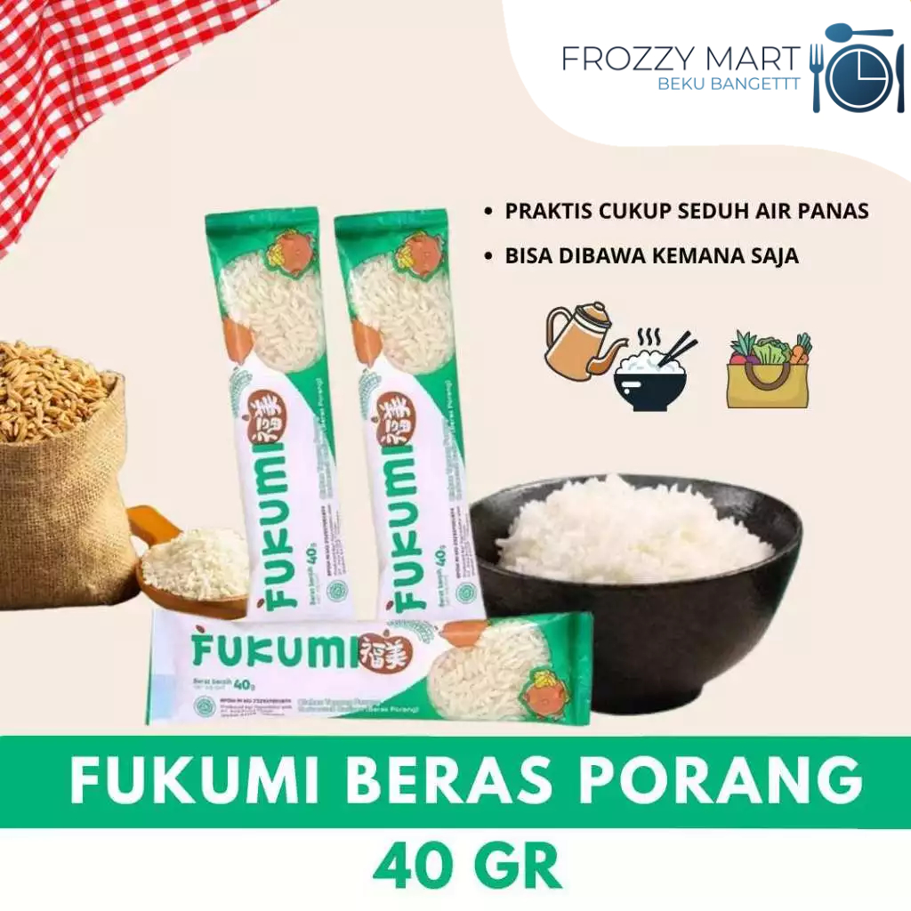 

Fukumi Beras Porang 40gr – Beras Diet Sehat Rendah Kalori Pengganti Nasi