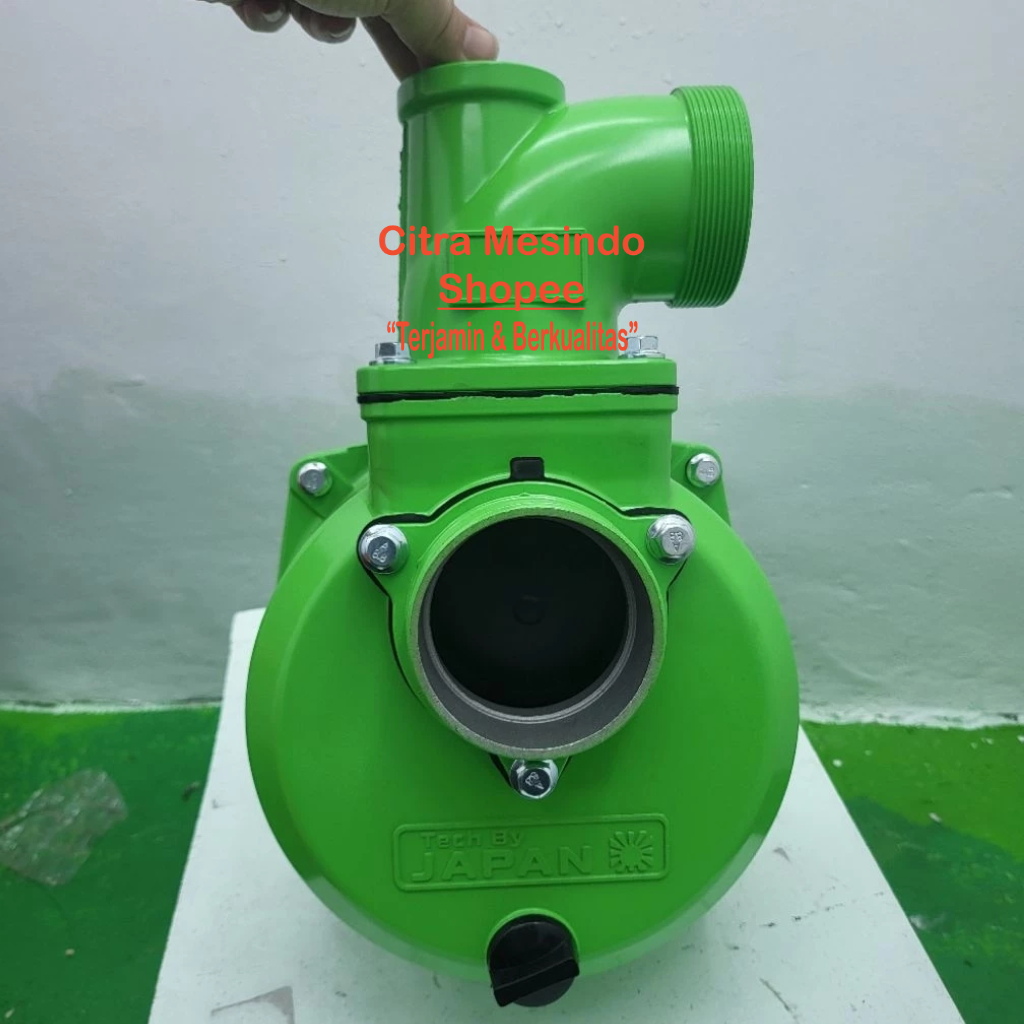 Snb 80 Body Waterpump Rumah Pompa Air Ukuran 3 Inch Keong Pompa Air 3 Dim Kipas 5 Daun Merk Paus Kom