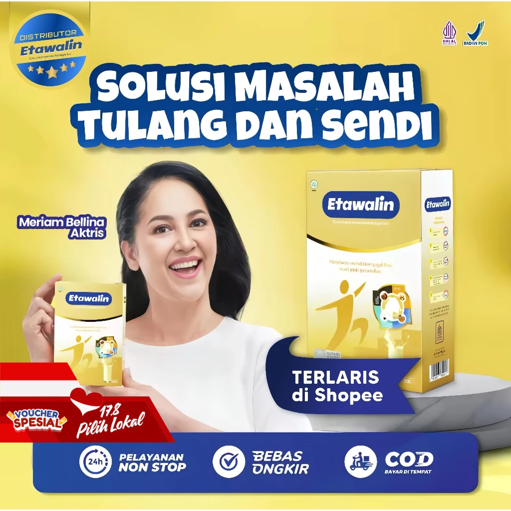 

- Etawalin Atasi Asam Urat Radang Nyeri Sendi & Pegal Linu Original