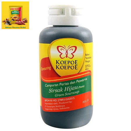 

KOEPOE-KOEPOE PASTA ZURZAK HIJAU 60ML | BUMBU DAPUR PEWARNA MAKANAN