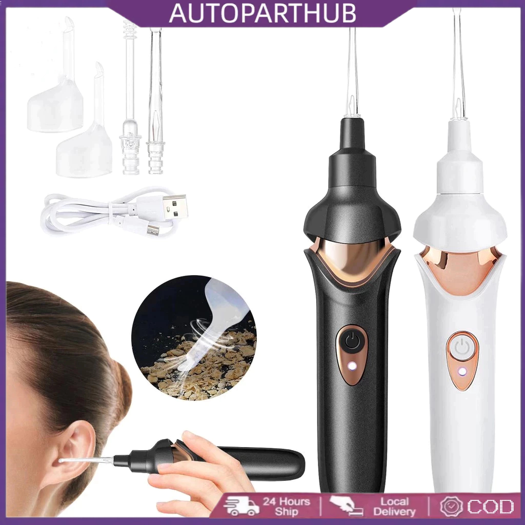Alat Pembersih Telinga Sedot Elektrik Bayi Isi Ulang Korek Kuping Led Anak-anak Alat Sedot Kotoran T