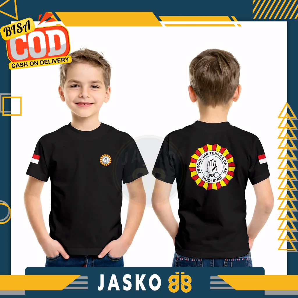 Baju Tshirt Anak Silat Perguruan Tenaga Dalam Budi Suci v2 DB Kaos Distro