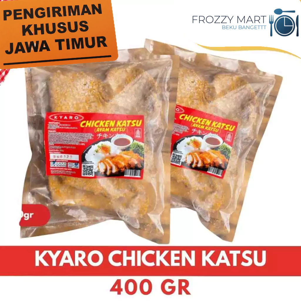 

KYARO Chicken Katsu / Beef Katsu / Chickado / Gohyong - Frozen Food Siap Goreng