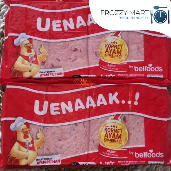 

Belfoods Luncheon Kornet Ayam 450 gr | Praktis, Lezat, Serbaguna