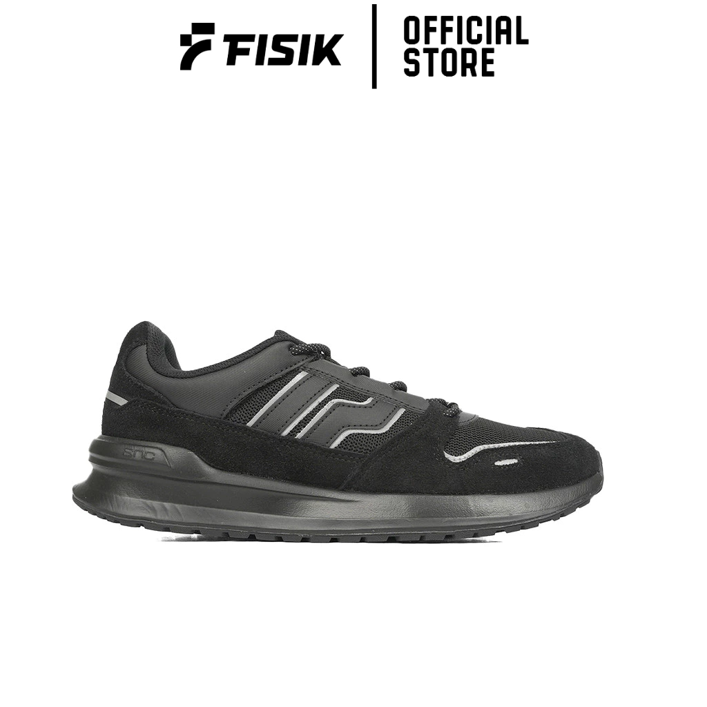 PIERO SEPATU SNEAKERS PRIA JOGGER 24 ALPHA BLACK/BLACK/BLACK PIE1000449