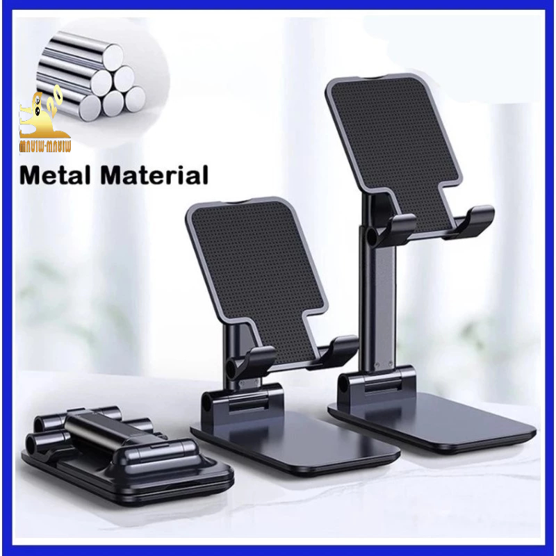 Desktop Stand HP HD-23l Meja Kualitas Baik Phone Holder Foldable Stand Holder HP Lipat Folding Unive