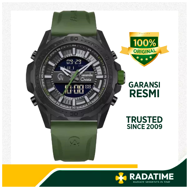Jam Tangan Pria Alexandre Christie DiGi 100% Original 9370 MHRIPBAGN
