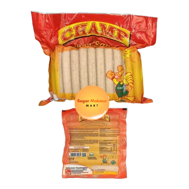 

Sosis Champ Ayam isi 15 / 40 375gram / 1kg