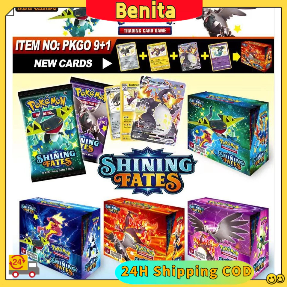 【COD】360pcs Kartu Pokemon 1 Box Grosir Card 36pack