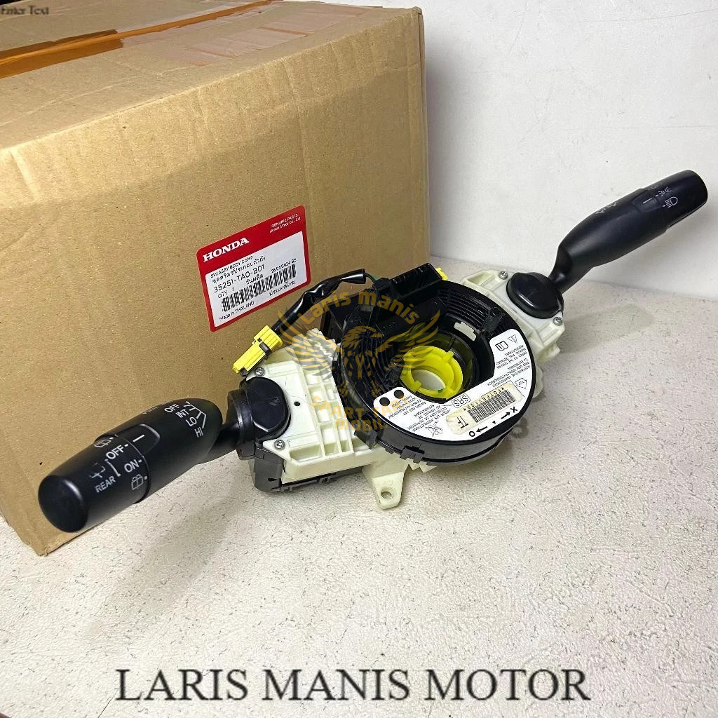 SAKLAR KOMBINASI SAKLAR LAMPU SET SAKLAR WIPER KABEL SPIRAL SWITCH ASSY 35251-TA0-B01  HONDA ACCORD 
