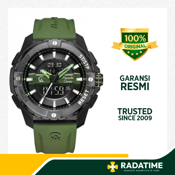Jam Tangan Pria Alexandre Christie DiGi 100% Original 9404 MHREPBAGN