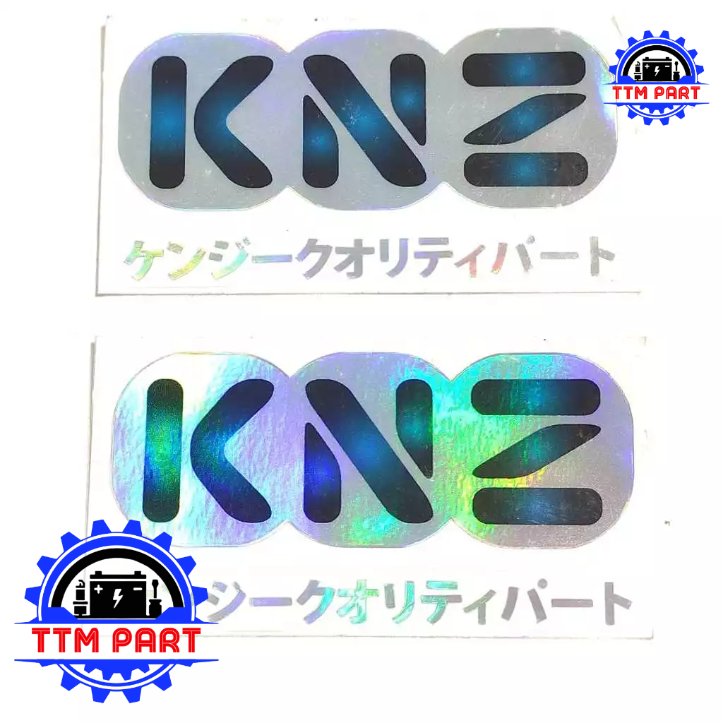 

STIKER KNZ BIRU