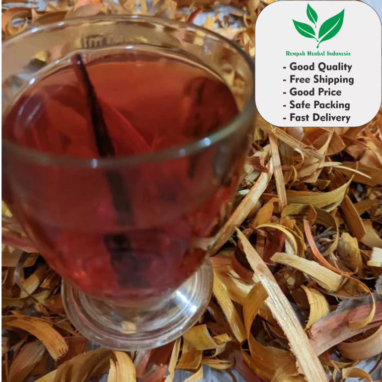 

Kayu Secang Serut 1 Kg Asli Organik Sappan Wood Herbal