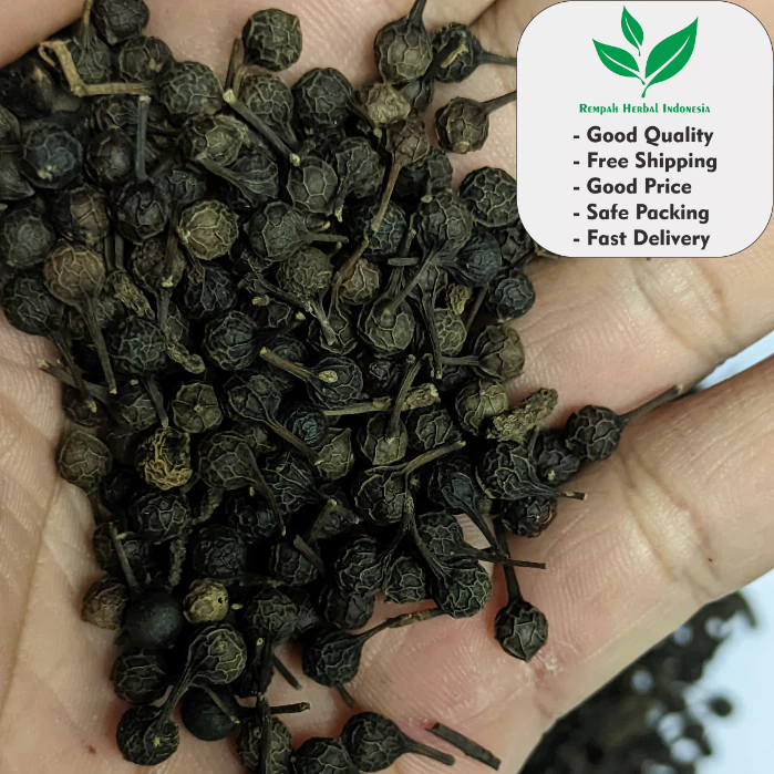 

1 Kg Biji kemukus kering / piper cubeba Organik original tanpa bahan pengawet