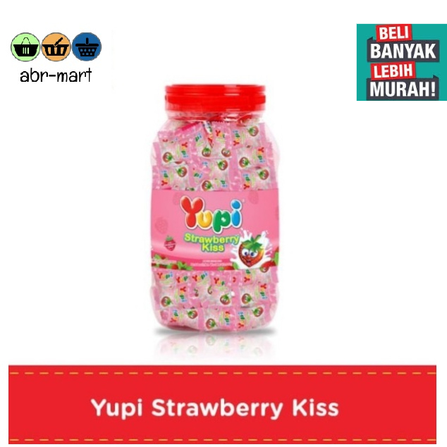 

YUPI STRAWBERRY KISS TOPLES 300GR ( BELI BANYAK LEBIH MURAH )++