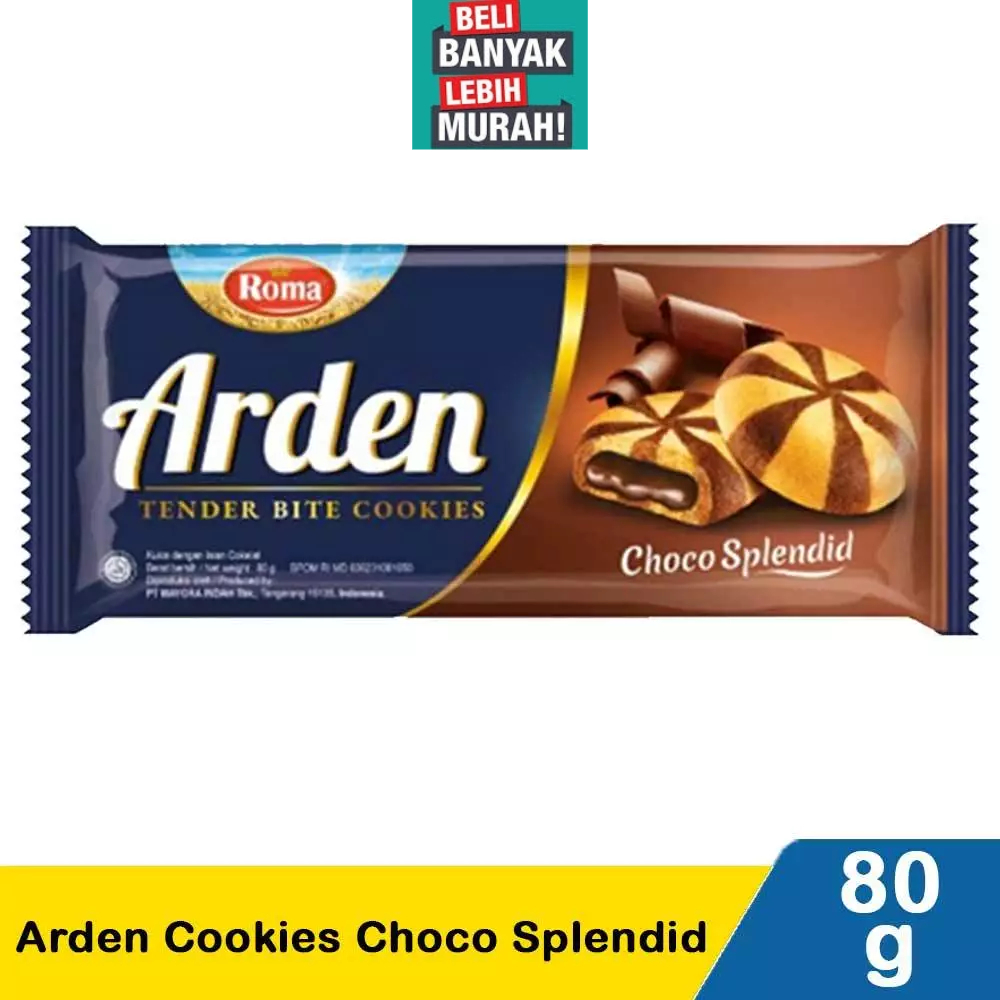 

ROMA ARDEN CHOCO SPLENDID 80GR ( BELI BANYAK LEBH MURAH )