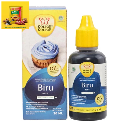 

KOEPOE-KOEPOE PEWARNA OIL BASE 30ML | BUMBU DAPUR BAHAN MAKANAN