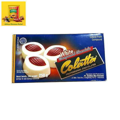 

GMK Collata Compound White 250 gr | Coklat Batang Putih