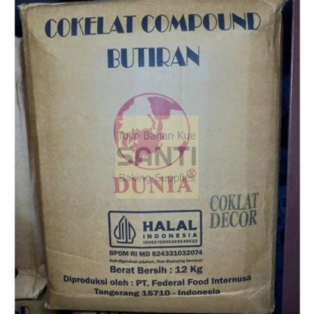 

Dunia | Decore Meses Cokelat Tabur | 12 Kg [ 1 Dus ]