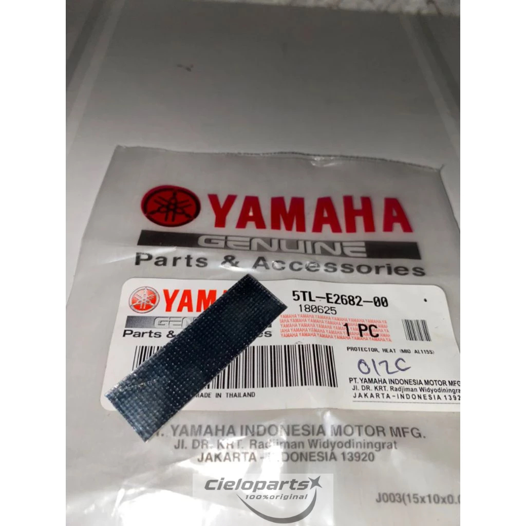 Protector Heat/Head Cover Mesin Blok Head Yamaha Mio Sporty/Mio Smile/Mio Soul/Fino Karbu/Nouvo Orig