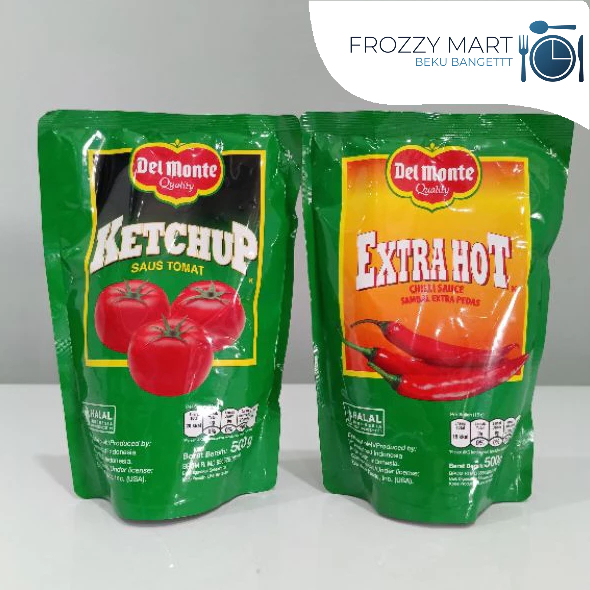 

Del Monte Saus Tomat / Saus Extra Hot Kemasan Pouch 500gr – Ekonomis & Praktis!
