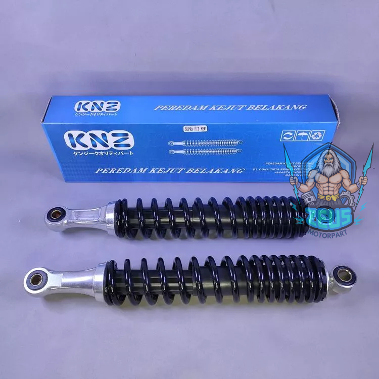 SHOCK BELAKANG  HONDA KARISMA - SUPRA FIT NEW - SUPRA X 125 BLACK 340mm SHOK PEREDAM KEJUT SHOCKBREA