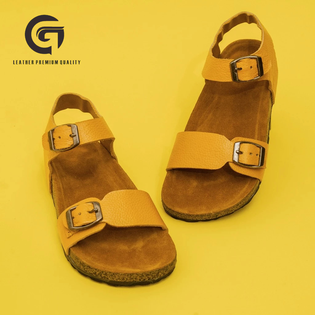Sandal Kulit Anak Wanita-Sandal Kulit Asli
