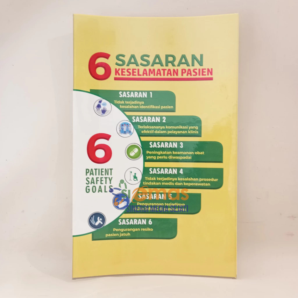 

Stiker 6 Sasaran Keselamatan Pasien | Stiker 6 Patient Safety Goals