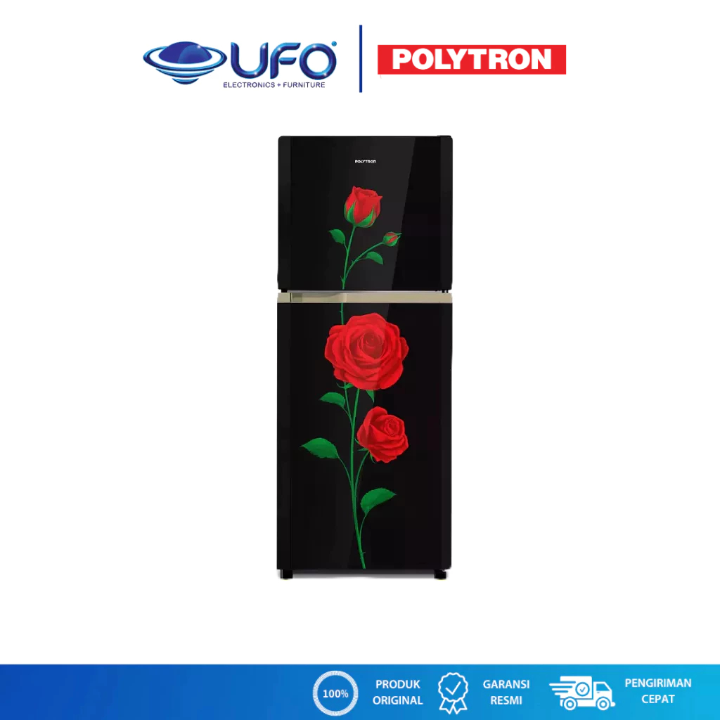 Polytron Kulkas 2 Pintu 210 liter Belleza PRM21CRX | Lemari Es