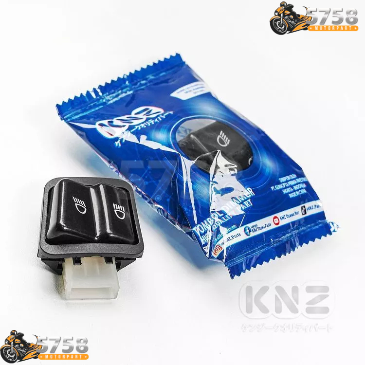 TOMBOL DIM  HONDA KARISMA / SUPRA X 125 OLD KNZ SAKLAR LAMPU JAUH DEKAT PAS BEAM (5758)