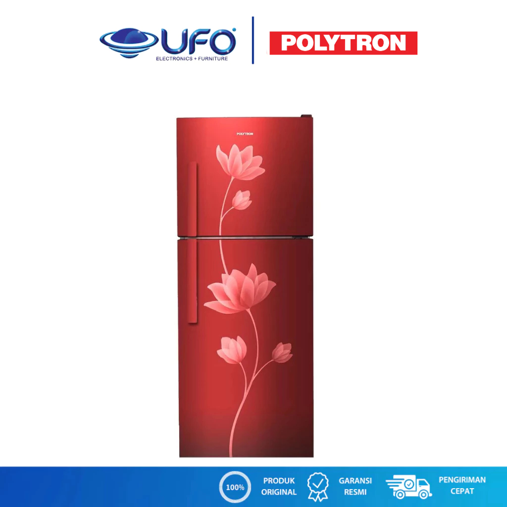 Polytron Kulkas 2 Pintu 200 liter PRB219R/B | lemari es | PRB219B | PRB219