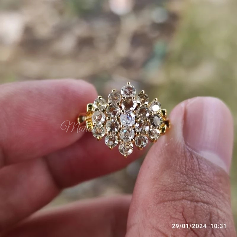 cincin emas berlian asli model rumah