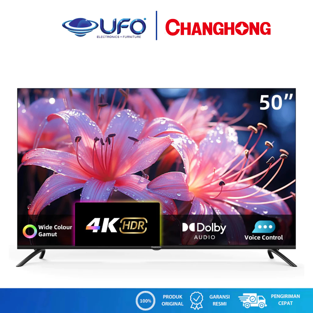 Changhong TV 50 Inch QLED Smart TV 4K UHD U50QCN1
