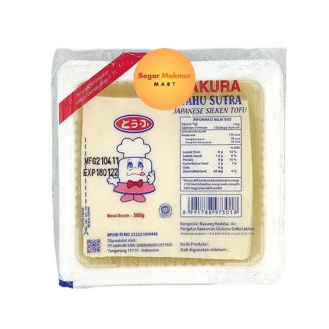 

(SMM) SAKURA Tahu Sutra - Sakura Silken Tofu