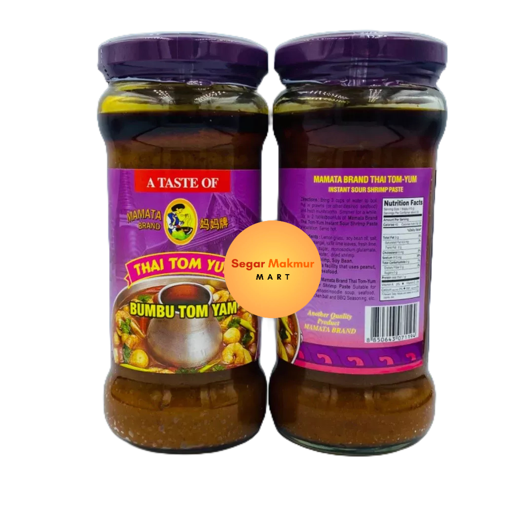 

(SMM) Mamata Brand Bumbu Tomyam Tomyum Tom yam Sauce 340GRAM