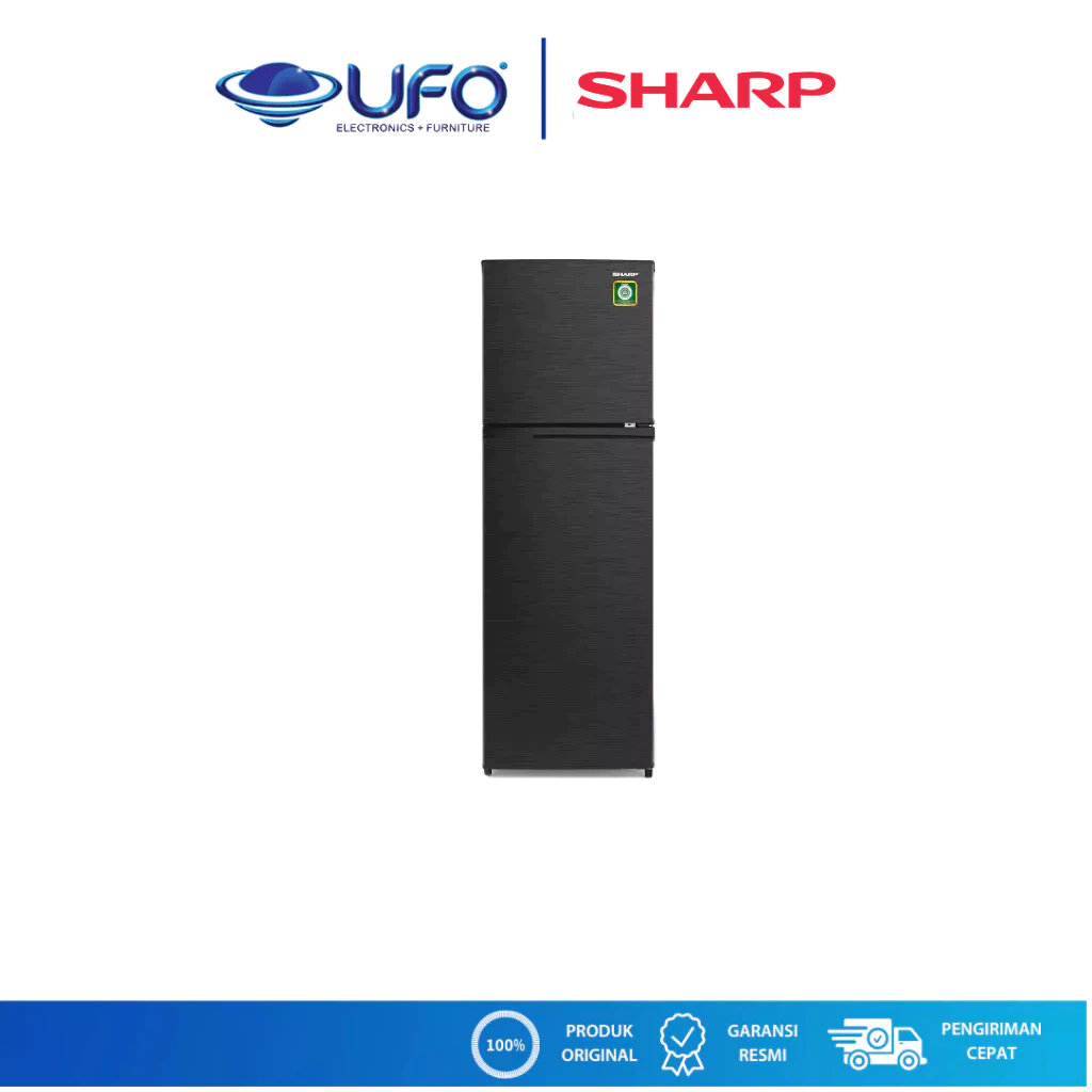 Sharp Kulkas 2 Pintu 256 Liter SJ316MNHS