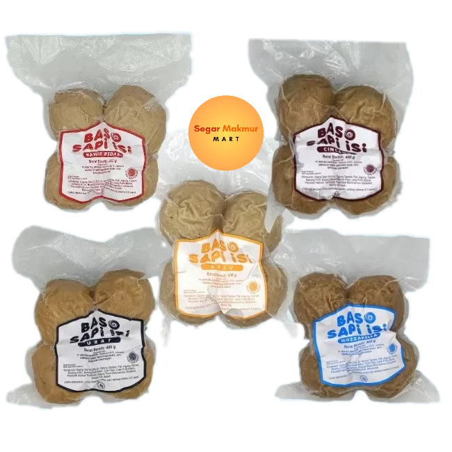 

(SMM) Bakso Jumbo Isi Mozzarella 4butir