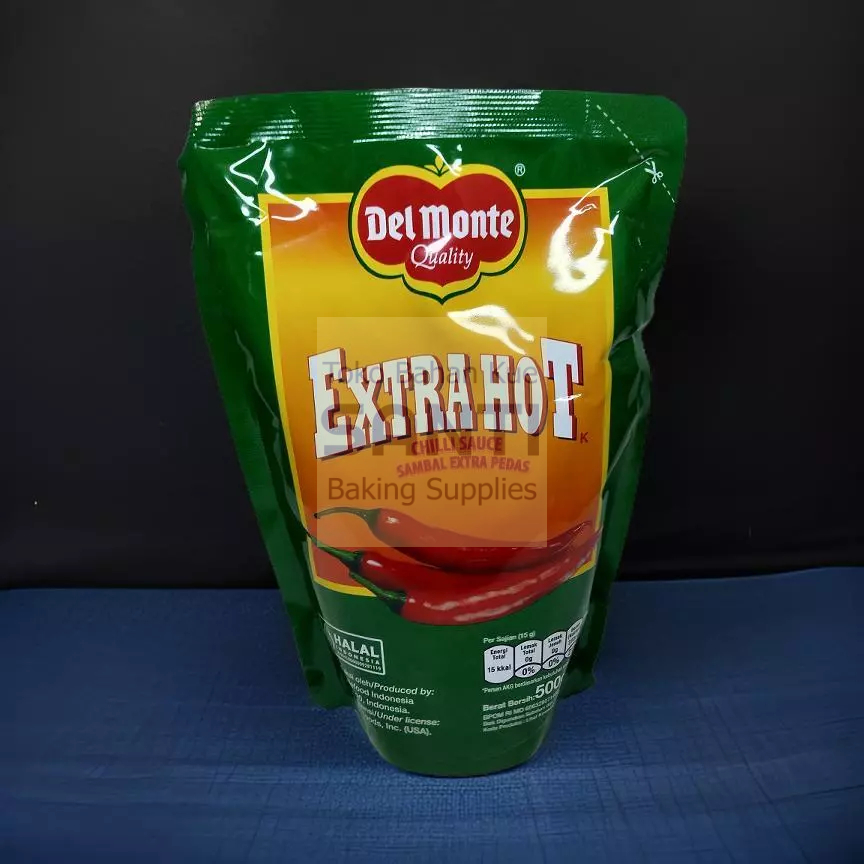 

Del Monte Delmonte | Extra Hot Chilli Sauce Saus Sambal | 500 Gram
