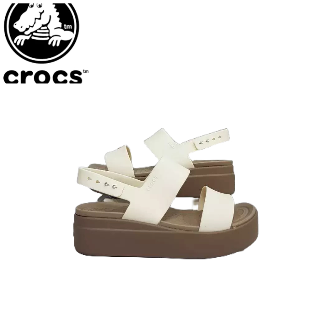 TERLARIS SANDAL CROCS BROKLYN TALI-SANDAL WEDGES WANITA-SANDAL CROCS WEDGES-SANDAL WANITA