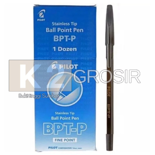 

(12 Pcs) Pena Pilot Bptp Hitam-Merah-Biru Asli (Lusin)