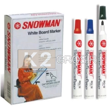 

Spidol Whiteboard Snowman BG-12 (Pcs)