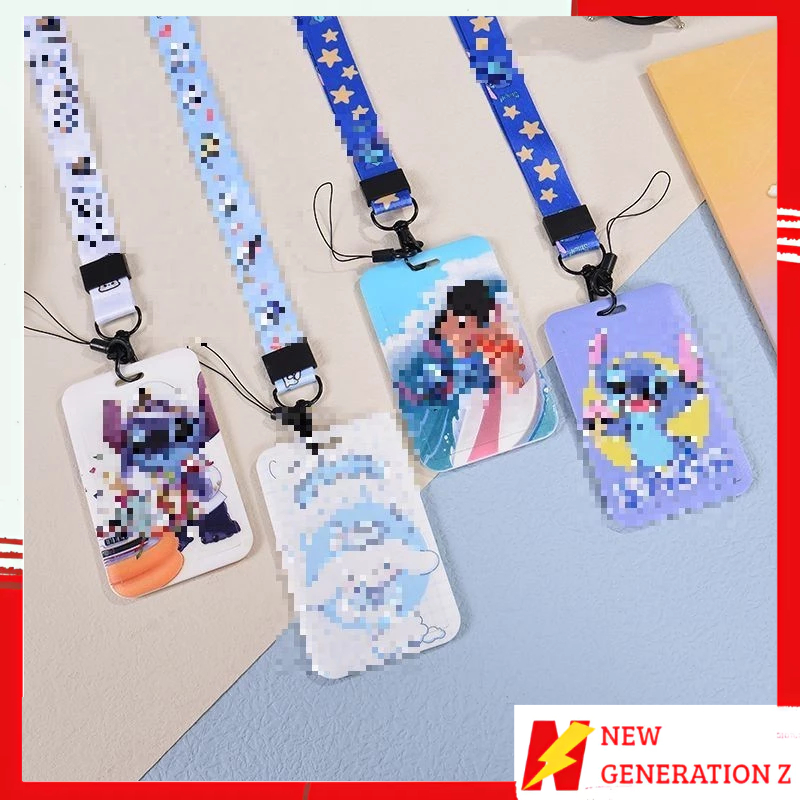 

NGZ Name Tag Gantungan Kartu Karakter Kartun Lanyard Akses MRT Busway E-Money Flazz BRIzi Card Holder Karakter Kartun Lanyart Card Holder Id Card