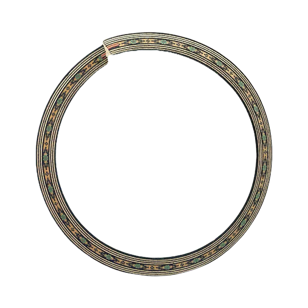 Rosette Kayu Gitar Akustik Folk Korea - FO117 / Rosete Gitar