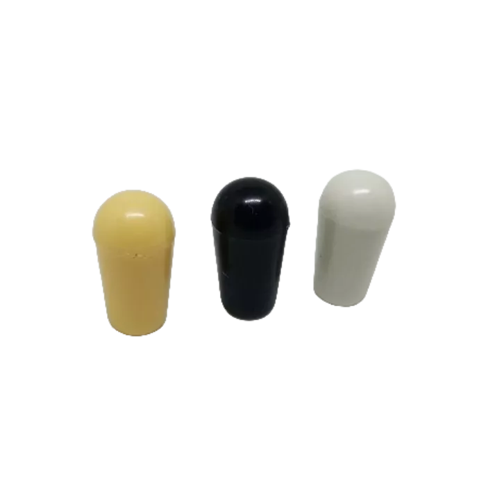 Knob Togel Switch Gitar 3 Way Putih / Knob Switch Togel Gitar 3 Way