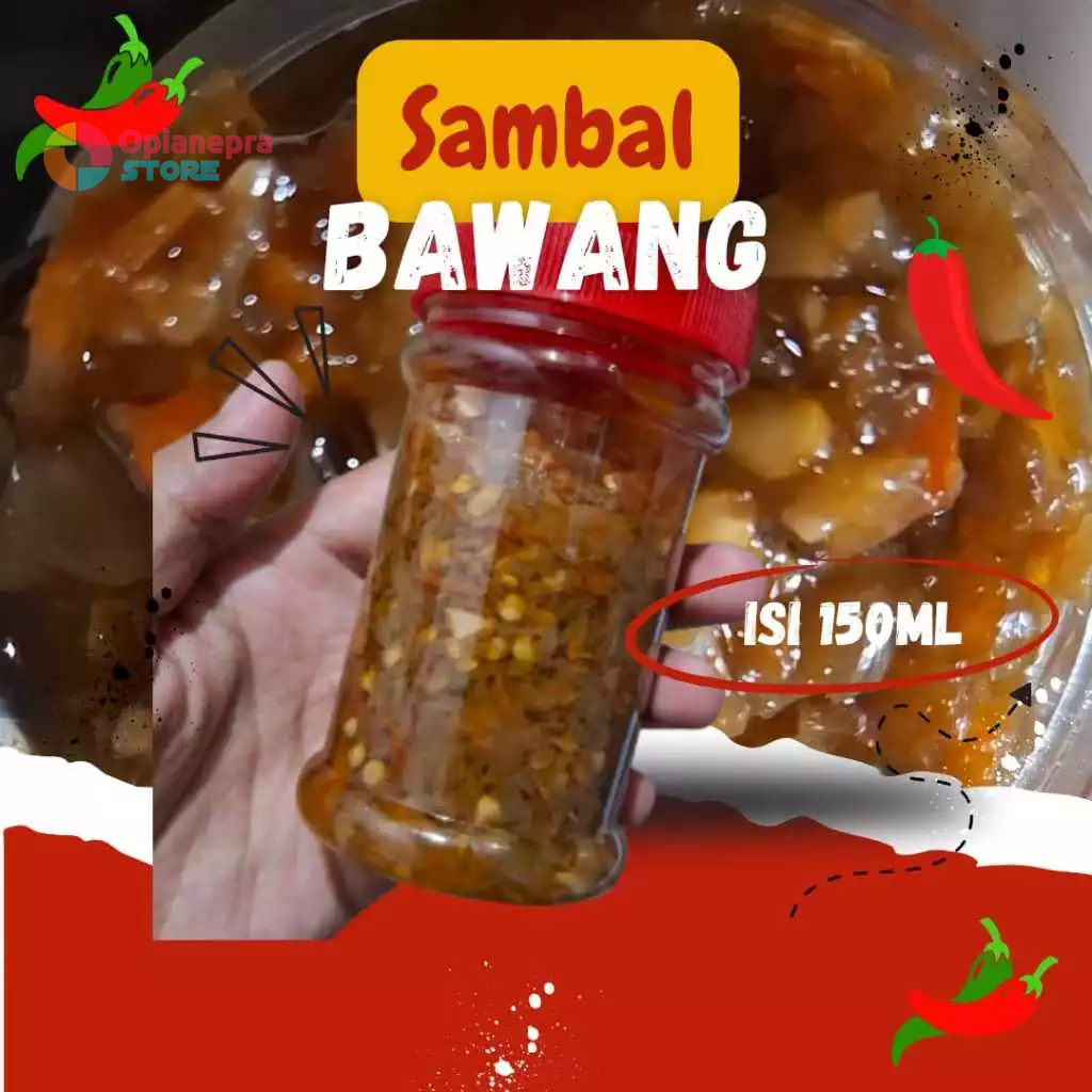 

Sambal Bawang Pilihan Rasa Pedas Klasik - 150ml