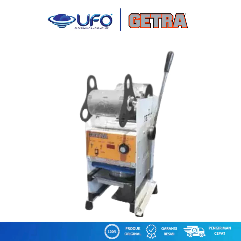 GETRA ETD8SM Cup Sealer Mesin Press Perekat Gelas