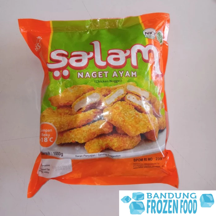 

SALAM NUGGET AYAM 1KG / JUMBO SIZE